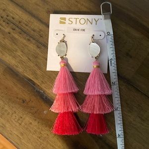 NWOT Stony Statement Earrings.